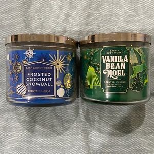 Bath and Body Works Candle Set